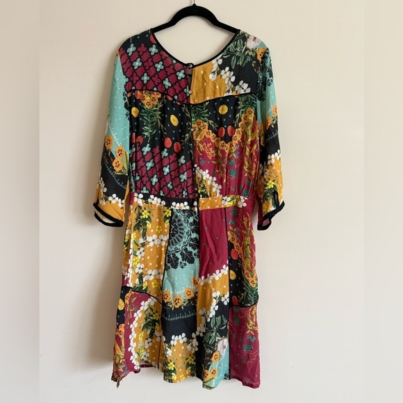 Ilicito Patchwork Print Dress - Size M - Picture 5 of 15